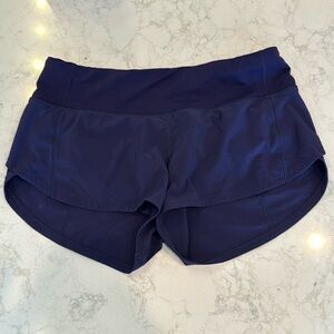 Dark Purple size 4 Lululemon speedshort
